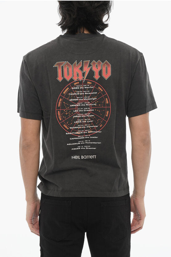 プリント トーキョー クルーネック Tシャツ