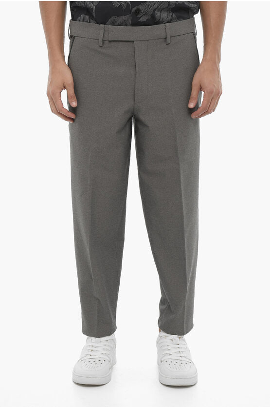 レギュラー フィット スリム フィット パンツ ウィズ ベルト ループ