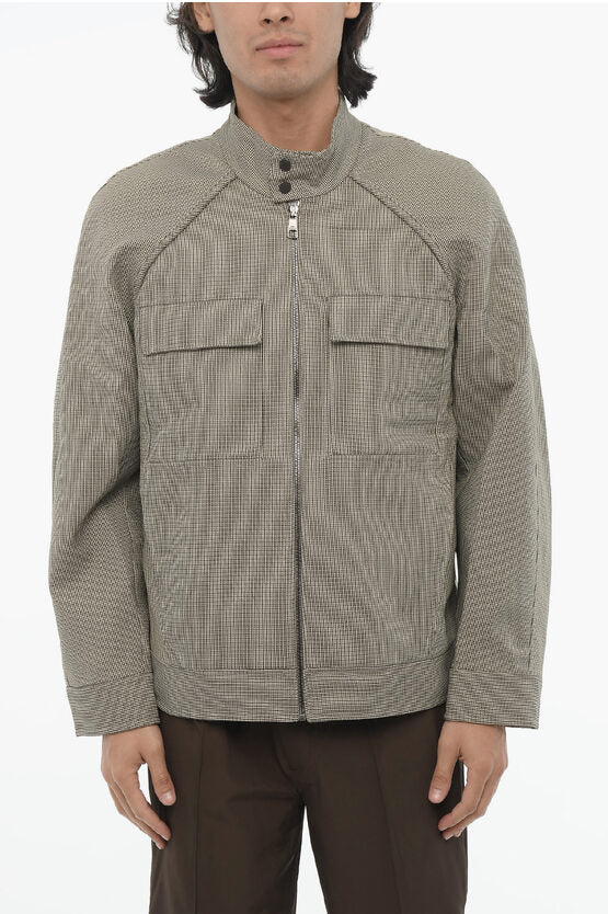 ボクシー フィット ジャケット ウィズ ジップ クロージャー