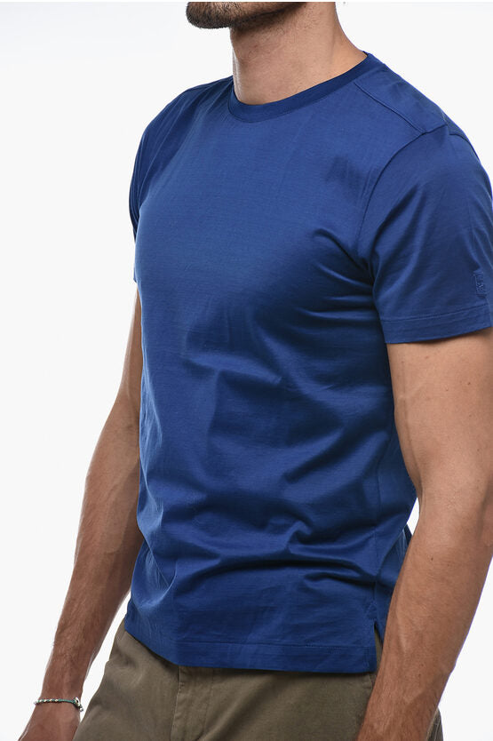 ソリッド カラー クルーネック Tシャツ