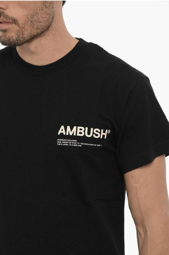 koページ ウォッシュド Tシャツ ブラック USAコットンジャージー ヘビーウェイト GFロゴ Tシャツ | Brooks