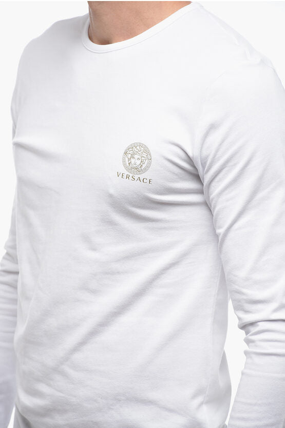 セット 2 ロング スリーブ Tシャツ ウィズ ロゴ