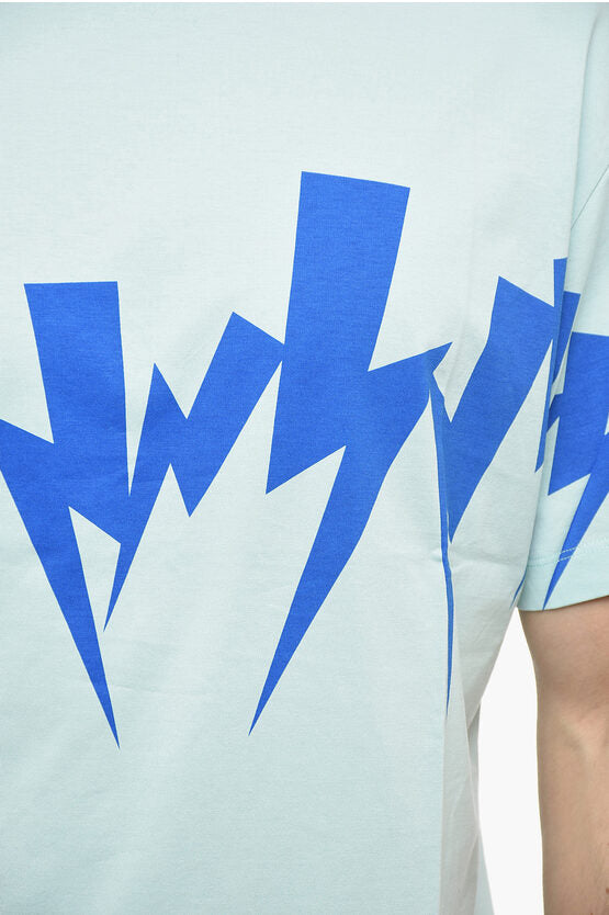 スリム フィット ボルト クルーネック Tシャツ