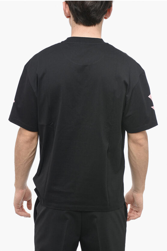 スリム フィット ボルト クルーネック Tシャツ