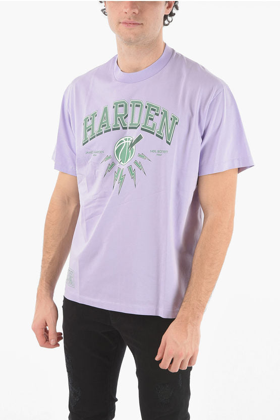 ジェームス ハーデン ニール バレッタ クルー ネック プリント ロゴ Tシャツ