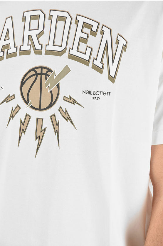 ジェームス ハーデン ニール バレッタ クルー ネック プリント ロゴ Tシャツ