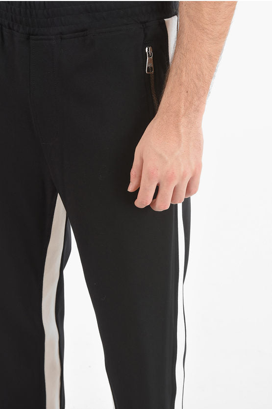 ルーズ フィット パンツ ウィズ コントラスティング サイド バンド