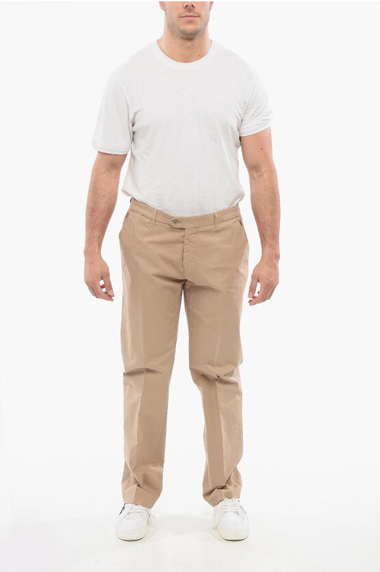 コットン チノ パンツ ウィズ ベルト ループ