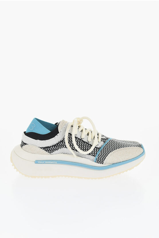 Y−3 YOHJI YAMAMOTO ヨウジ ヤマモト ファブリック ニット ローカット スニーカー ウィズ