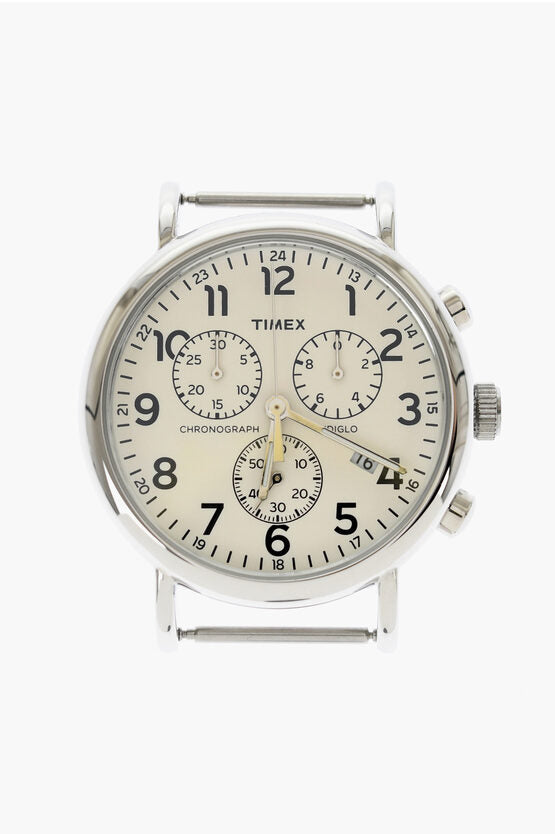 Steel WEEKENDER CHRONO Analog Watch Dial 40mm