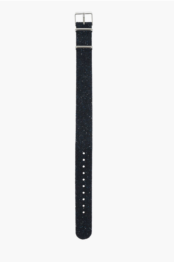 メランジ ファブリック ストラップ